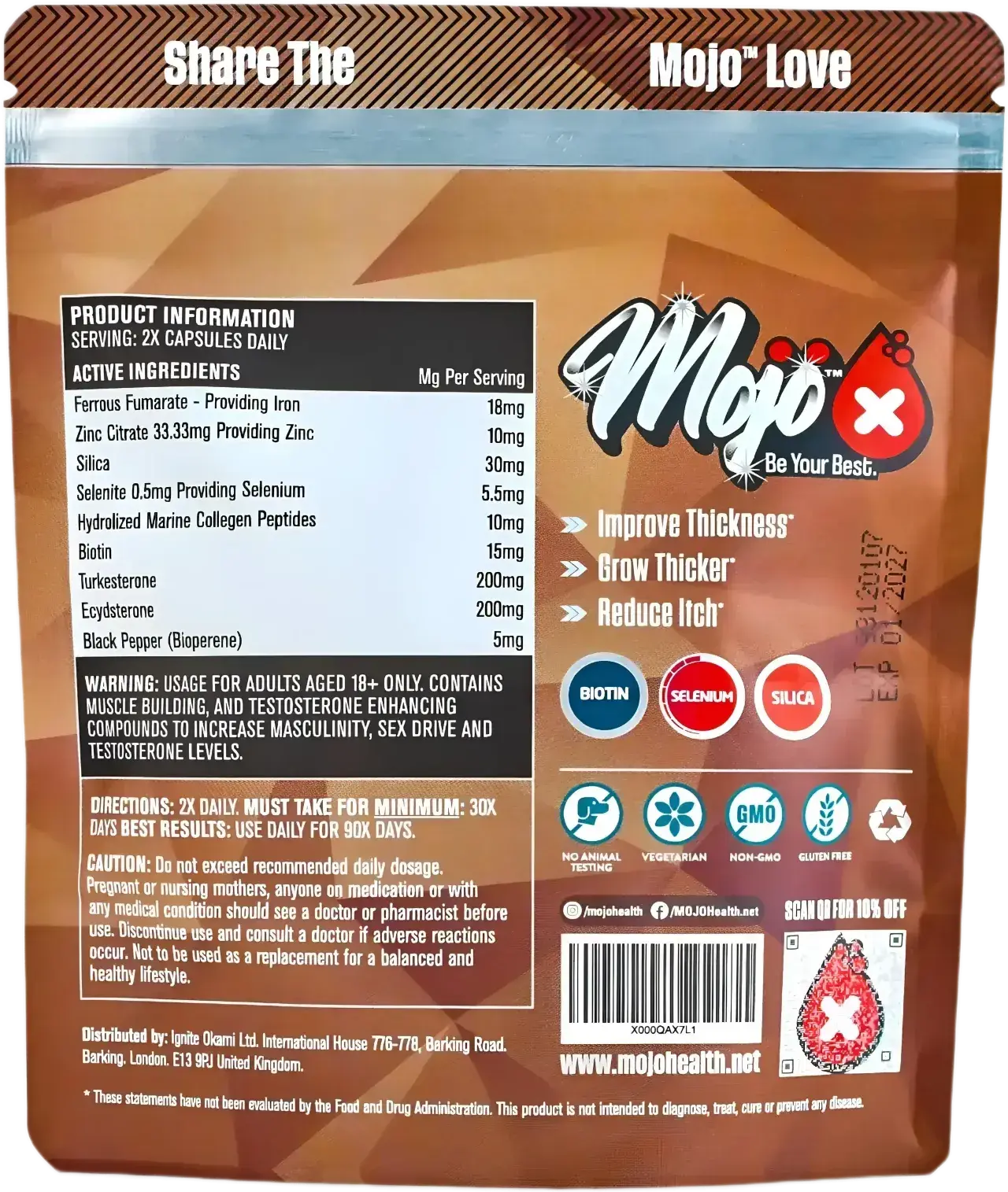 MOJO™ BEARD Капсулы