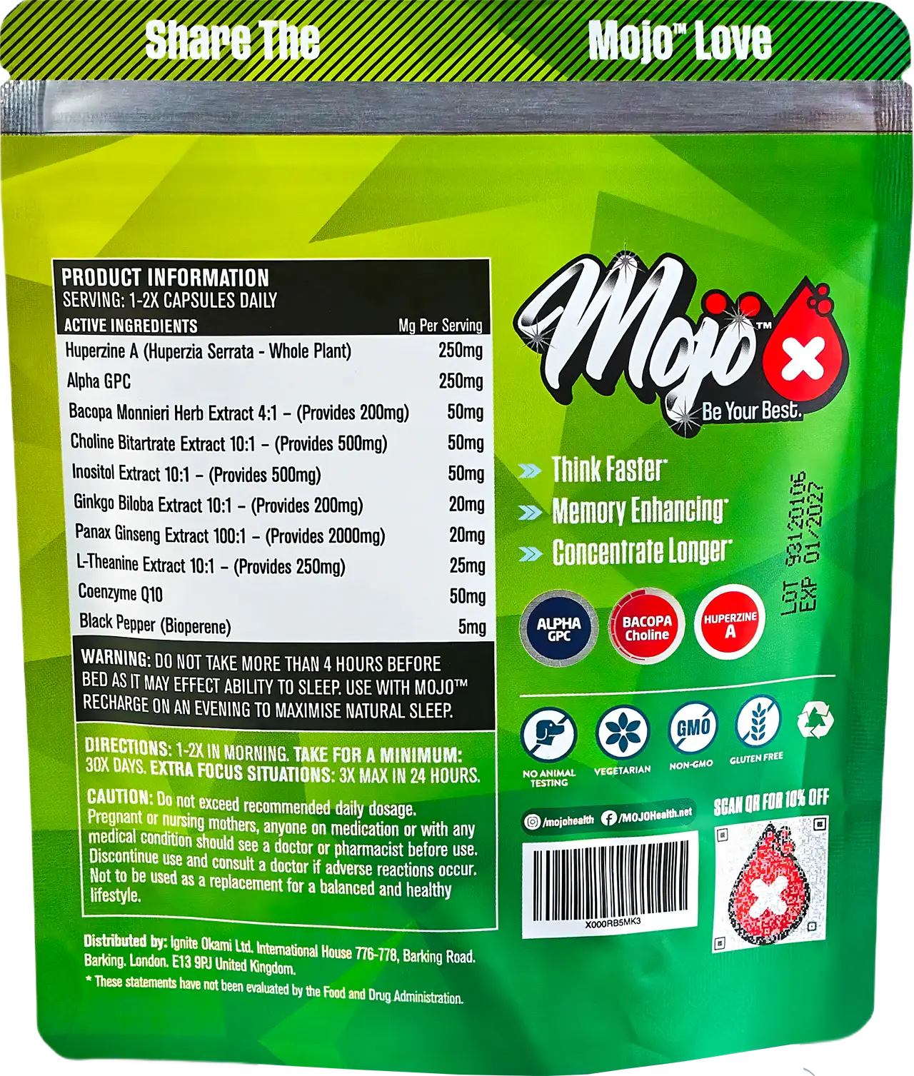 MOJO™ KICKSTART Капсулы