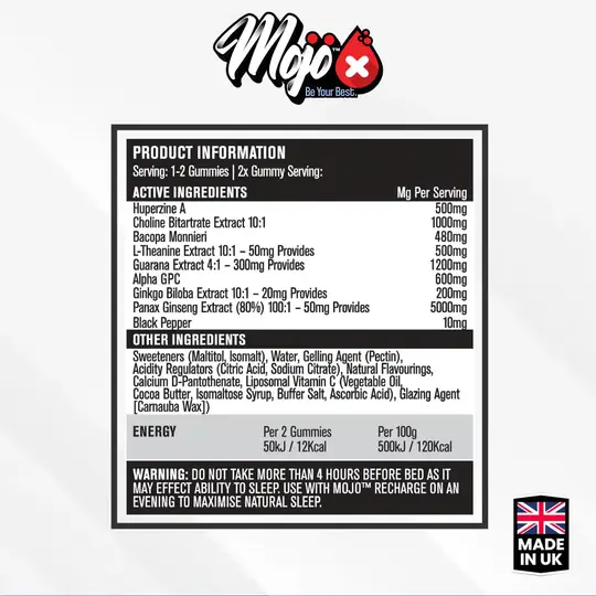 MOJO™ KICKSTART Жевательные конфеты